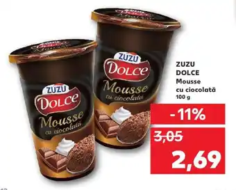 Kaufland ZUZU DOLCE Mousse cu ciocolată 100 g Ofertă