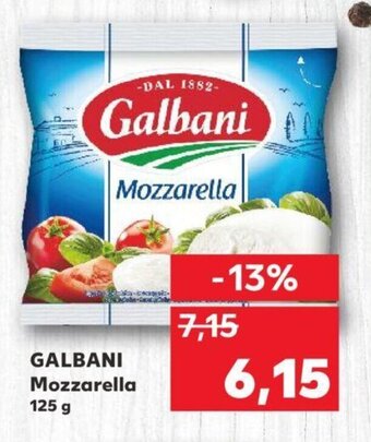 Kaufland GALBANI Mozzarella 125 g Ofertă