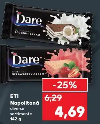 Kaufland ETI Napolitană diverse sortimente 142 g Ofertă