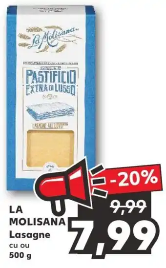 Kaufland LA MOLISANA Lasagne cu ou 500g Ofertă