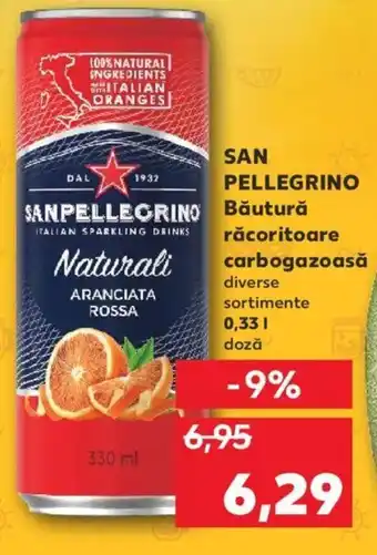 Kaufland SAN PELLEGRINO Băutură răcoritoare carbogazoasă 0.33l Ofertă