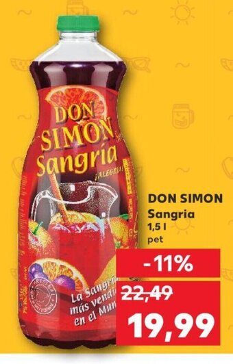 Kaufland DON SIMON Sangria 1.5l Ofertă