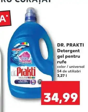 Kaufland DR. PRAKTI Detergent gel pentru rufe 3.27l Ofertă