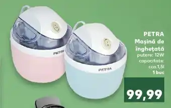 Kaufland PETRA Maşină de îngheţată putere: 12W 1 buc Ofertă
