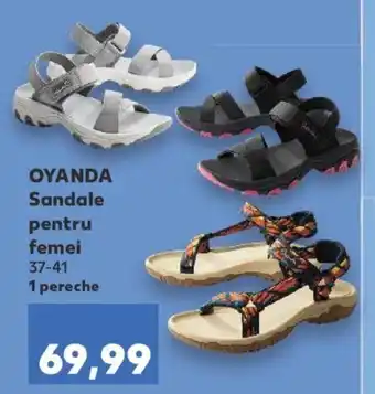 Kaufland OYANDA Sandale pentru femei 37-41 1 pereche Ofertă