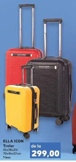 Kaufland ELLA ICON Troler 55x38x23 / 70x46x27cm 1 buc Ofertă