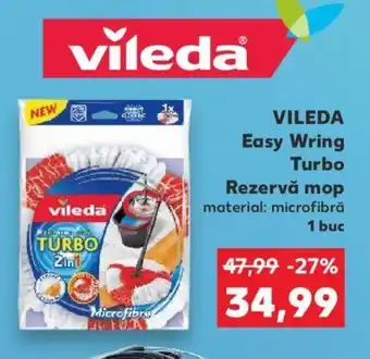 VILEDA Easy Wring Turbo Rezervă mop 1 buc