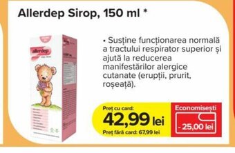 Dr.Max Allerdep Sirop, 150 ml * Ofertă