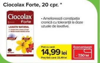 Dr.Max Ciocolax Forte, 20 cpr. * Ofertă