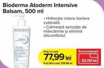 Bioderma Atoderm Intensive Balsam, 500 ml