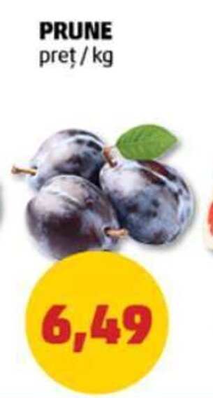 Penny PRUNE pret/kg Ofertă