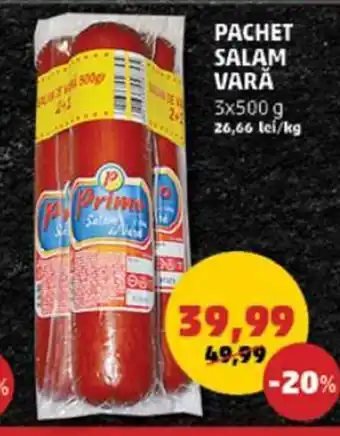 Penny PACHET SALAM VARĂ 3x500 g Ofertă