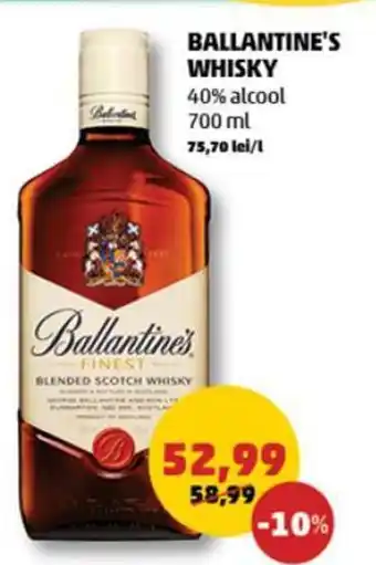 Penny Ballantine's FINEST BLENDED SCOTCH WHISKY 700ml Ofertă