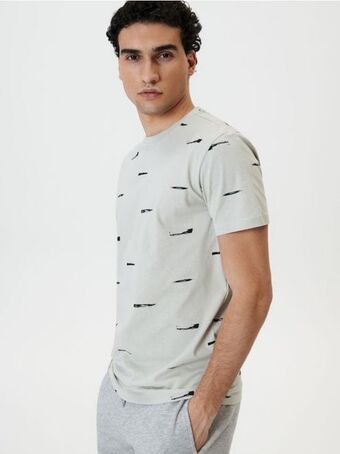 Sinsay Tricou cu imprimeu Ofertă