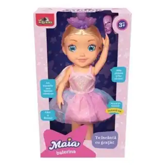 Noriel Papusa maia balerina, blonda Ofertă