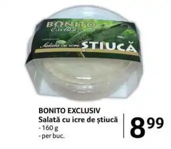 Selgros BONITO EXCLUSIV Salată cu icre de știucă 160g Ofertă