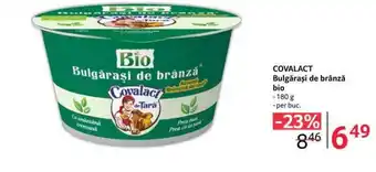 Selgros COVALACT Bulgăraşi de brânză bio 180g Ofertă