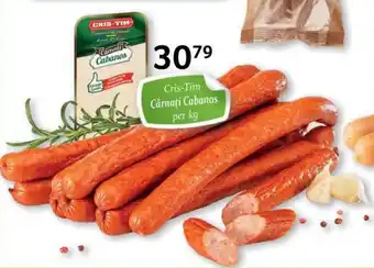 Selgros Cris-Tim Cârnați Cabanos per kg Ofertă