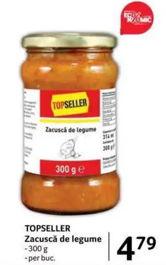 Selgros TOPSELLER Zacuscă de legume 300g Ofertă