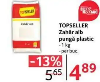 Selgros TOPSELLER Zahăr alb pungă plastic 1kg Ofertă