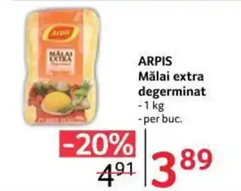 Selgros ARPIS Mălai extra degerminat 1kg Ofertă