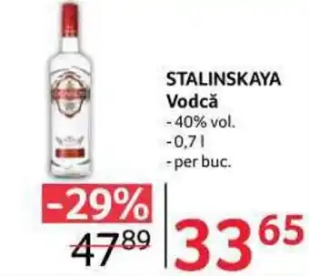 Selgros STALINSKAYA Vodcă 0,7l Ofertă