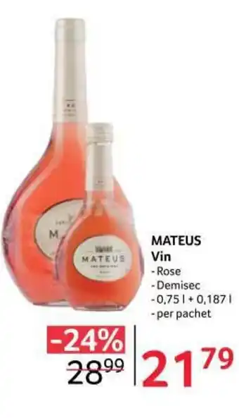 MATEUS Vin 0,75l+0,187l