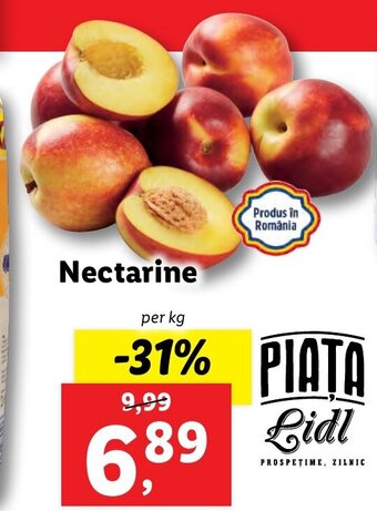 Lidl PIAȚA Lidl Nectarine per kg Ofertă