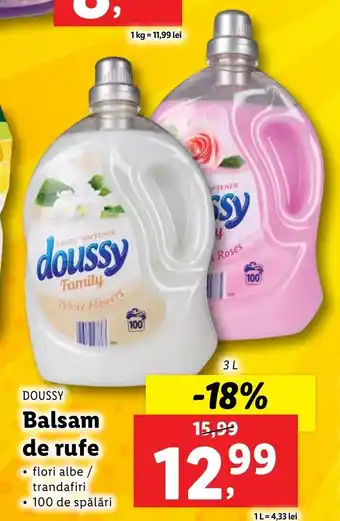 Lidl DOUSSY Balsam de rufe 3l Ofertă