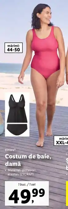 Lidl Esmara Costum de baie, damă 1 buc./1 set Ofertă
