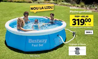 Lidl Bestway Piscină gonflabilă 3800l 1 buc. Ofertă