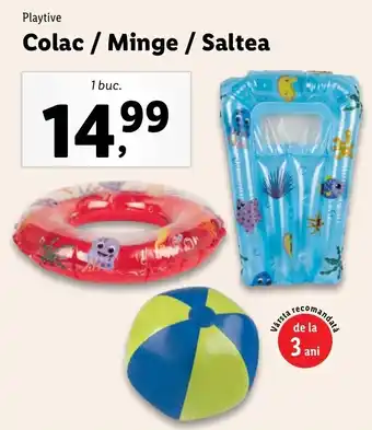 Lidl Playtive Colac / Minge / Saltea 1 buc. Ofertă