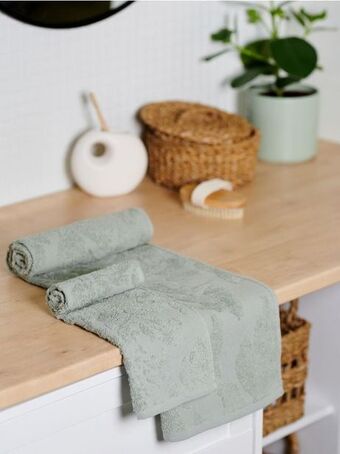 Sinsay Prosop din bumbac cu model Ofertă