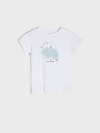 Sinsay Tricou cu imprimeu Ofertă