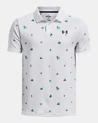 Under Armour Boys' ua performance printed polo Ofertă