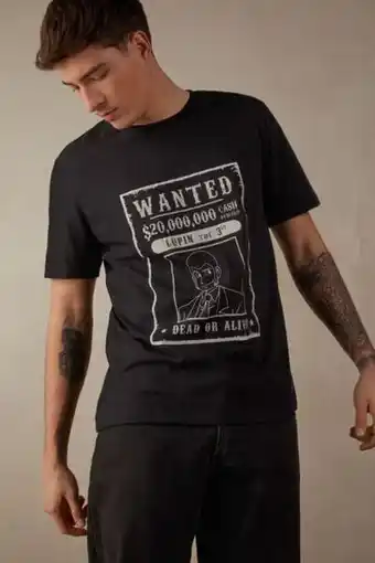 Tricou lupin din bumbac