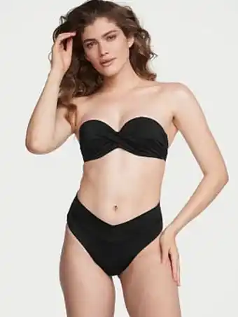 Victoria's Secret Mix-and-match twist bandeau bikini top Ofertă