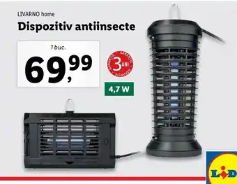 Lidl LIVARNO home Dispozitiv antiinsecte 1 buc. Ofertă