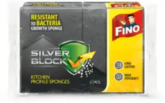 Fino silver block bureți pentru protecția unghiilor