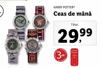 Lidl HARRY POTTER Ceas de mână 1 buc. Ofertă