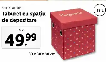 Lidl HARRY POTTER Taburet cu spațiu de depozitare 1 buc. Ofertă