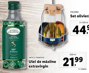 Lidl ANTICO FRANTOIO Ulei de măsline extravirgin 500ml Ofertă