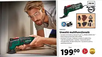 Lidl PARKSIDE Unealtă multifuncțională 310w 1 buc. Ofertă