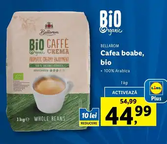 BELLAROM Cafea boabe, bio 1kg