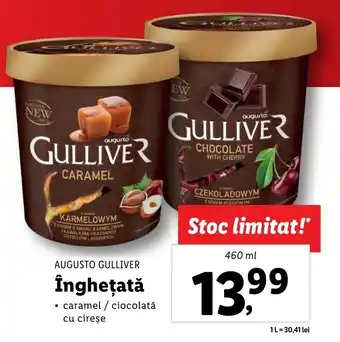 Lidl AUGUSTO GULLIVER Ingheţată 460ml Ofertă