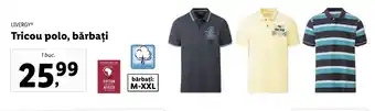 Lidl LIVERGY Tricou polo, bărbați 1 buc. Ofertă