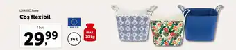 Lidl LIVARNO home Coş flexibil 20 kg 36l 1 buc. Ofertă