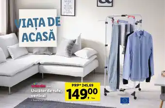 Lidl Vileda Mixer 3 Uscător de rufe, vertical 1 buc Ofertă