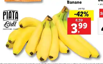 Lidl PIAȚA Lidl Banane per kg Ofertă