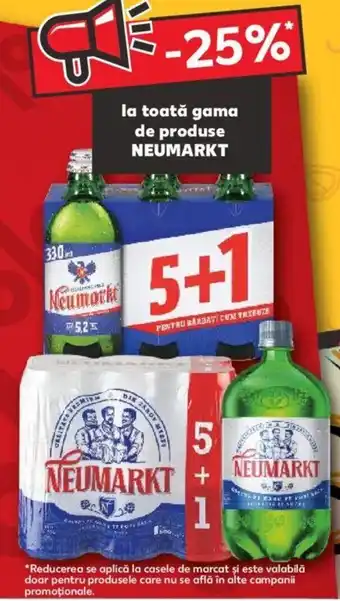 Kaufland NEUMARKT la toată gama de produse NEUMARKT Ofertă
